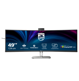 Philips 49B2U6903CH/00 Monitor PC 124,5 cm (49") 5120 x 1440 Pixel Dual QHD LCD Grigio