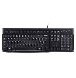 920-002485 Logitech K120 Corded Keyboard tastiera USB QWERTZ Ceco Nero