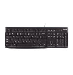 920-002524 Logitech Keyboard K120 for Business tastiera Universale USB QWERTY Inglese Nero