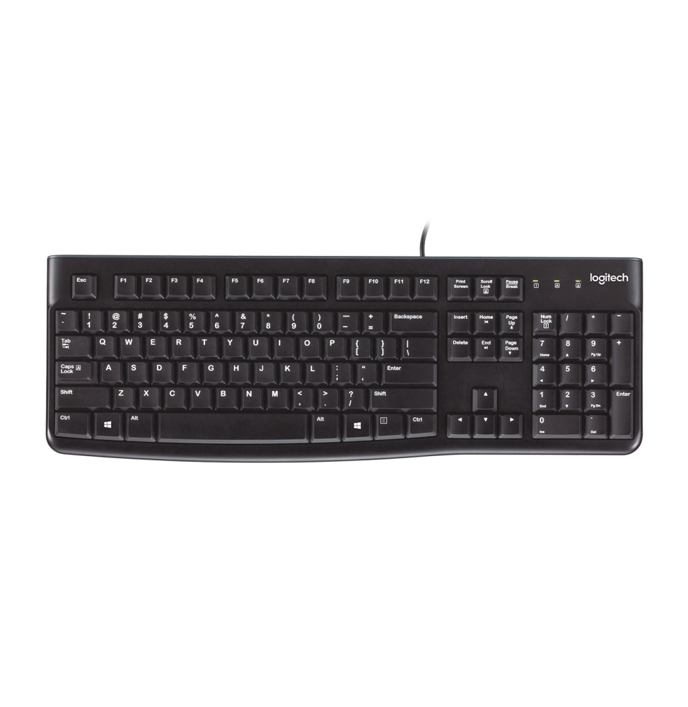 920-002524 Logitech Keyboard K120 for Business tastiera Universale USB QWERTY Inglese Nero