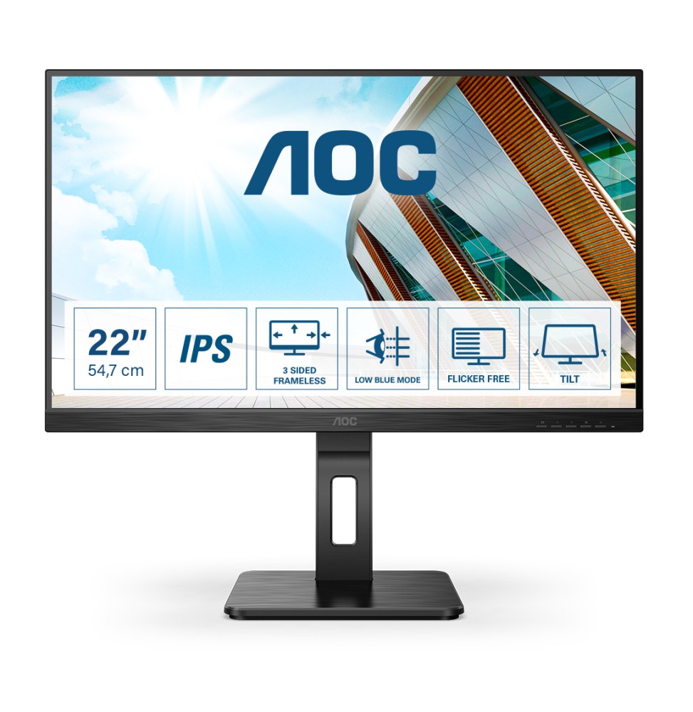 AOC P2 22P2DU LED display 54,6 cm (21.5") 1920 x 1080 Pixel Full HD Nero