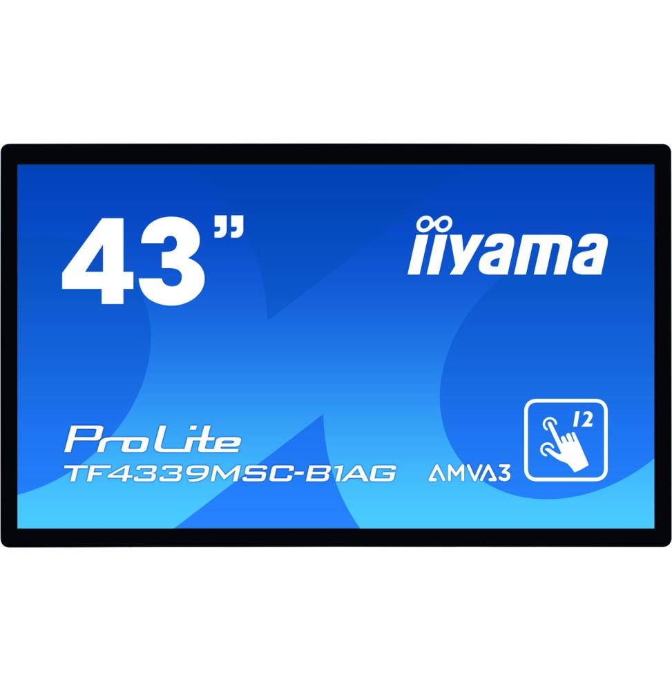 iiyama ProLite TF4339MSC-B1AG Monitor PC 109,2 cm (43") 1920 x 1080 Pixel Full HD LED Touch screen M