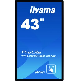 iiyama ProLite TF4339MSC-B1AG Monitor PC 109,2 cm (43") 1920 x 1080 Pixel Full HD LED Touch screen M