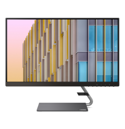 66A8GAC6EU Lenovo Q24h LED display 60,5 cm (23.8") 2560 x 1440 Pixel Quad HD Grigio