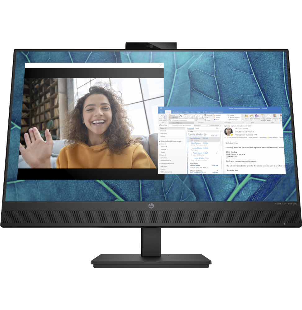 678U8AA HP Monitor M27m Conferencing