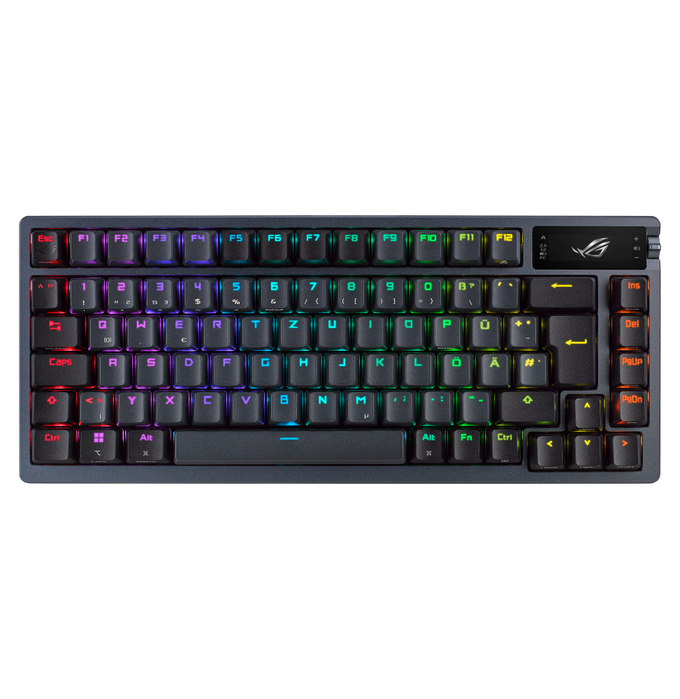 90MP0316-BKIA00 ASUS ROG Azoth tastiera Giocare USB + RF Wireless + Bluetooth QWERTY Italiano Nero