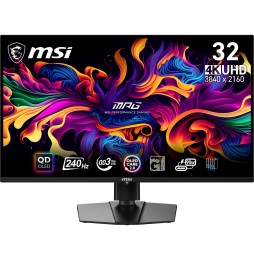 9S6-3DD29A-001 MSI MPG 321URX QD-OLED Monitor PC 80 cm (31.5") 3840 x 2160 Pixel 4K Ultra HD QDOLED