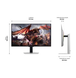 LS32DG800SUXEN Samsung Monitor Gaming Odyssey OLED G8 da 32'' UHD Flat