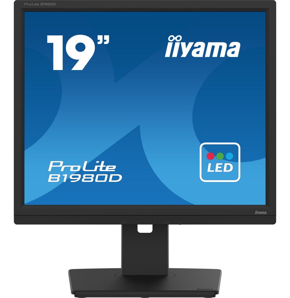 iiyama ProLite B1980D-B5 Monitor PC 48,3 cm (19") 1280 x 1024 Pixel SXGA LCD Nero