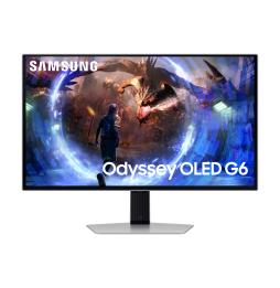 LS27DG602SUXEN Samsung G60SD Monitor PC 68,6 cm (27") 2560 x 1440 Pixel Quad HD OLED Argento