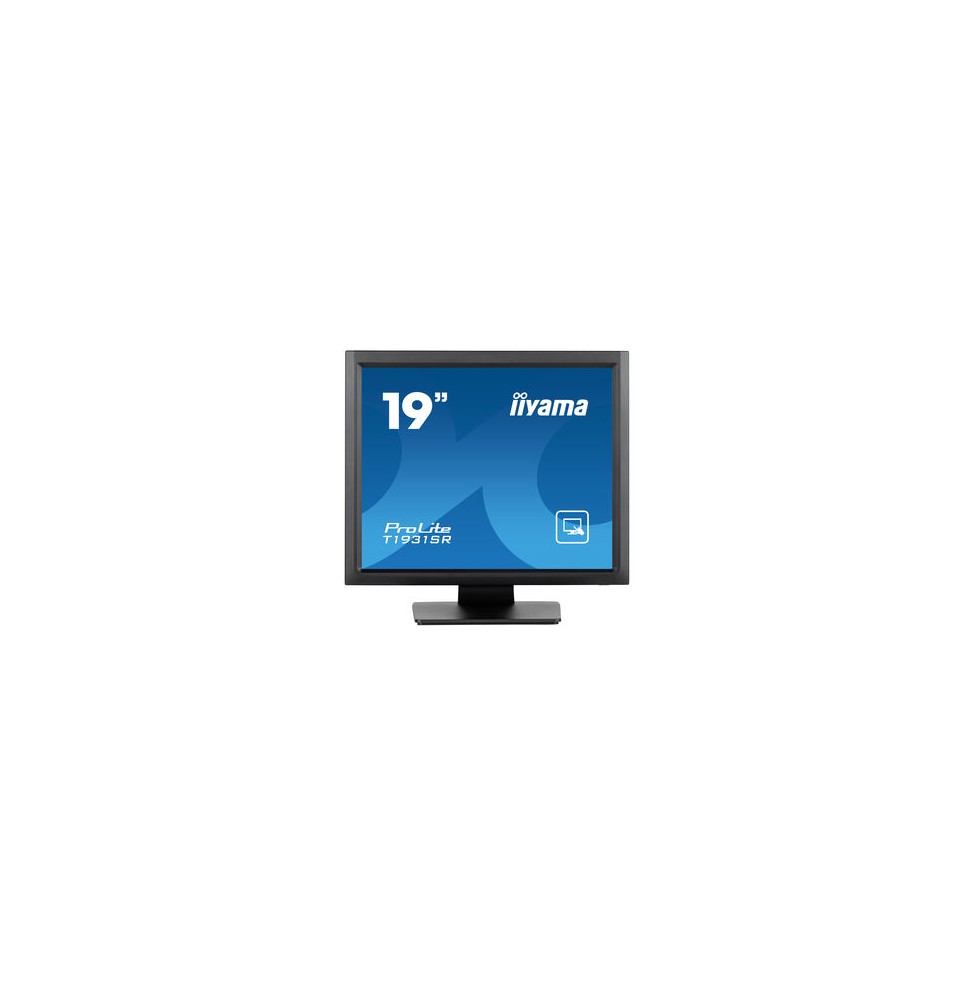 iiyama ProLite T1931SR-B1S Monitor PC 48,3 cm (19") 1280 x 1024 Pixel SXGA LCD Touch screen Nero