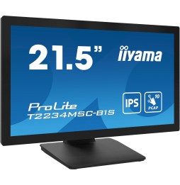 iiyama ProLite T2234MSC-B1S Monitor PC 54,6 cm (21.5") 1920 x 1080 Pixel Full HD Touch screen Nero