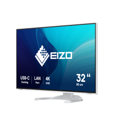 EIZO FlexScan EV3240X-WT LED display 80 cm (31.5") 3840 x 2160 Pixel 4K Ultra HD LCD Bianco