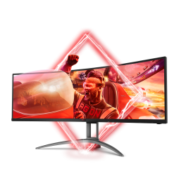 AOC AG493QCX LED display 124 cm (48.8") 3840 x 1080 Pixel Double Full HD Nero