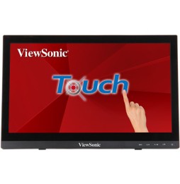 Viewsonic TD1630-3 Monitor PC 39,6 cm (15.6") 1366 x 768 Pixel HD LCD Touch screen Multi utente Nero