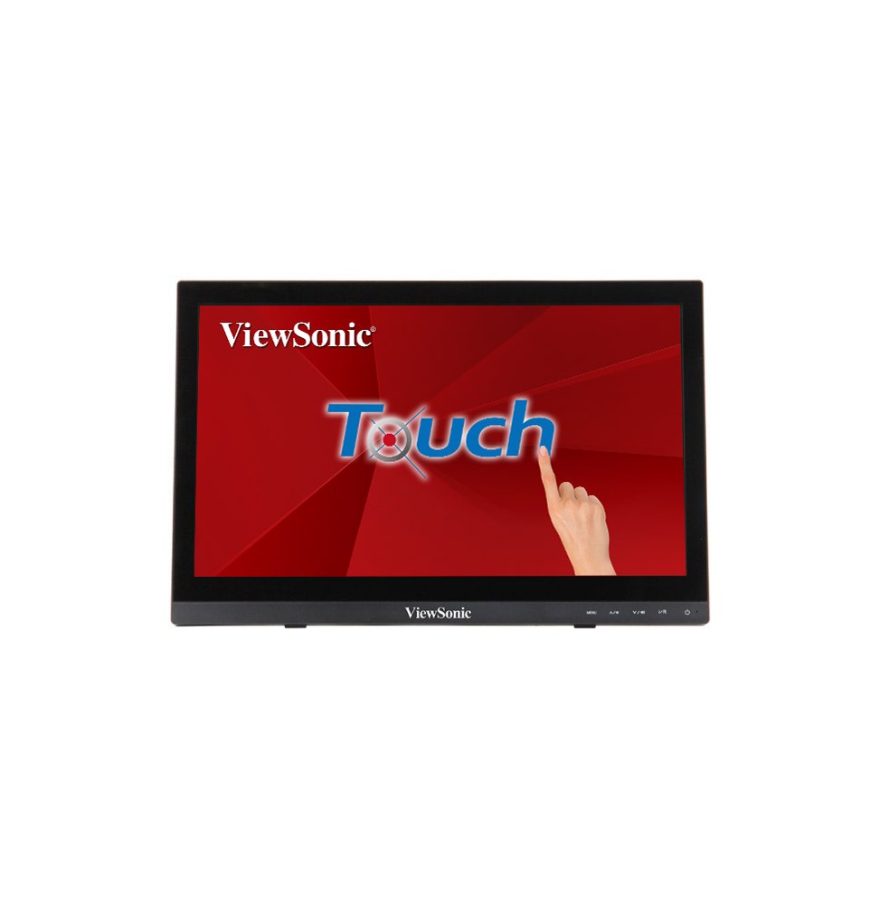Viewsonic TD1630-3 Monitor PC 39,6 cm (15.6") 1366 x 768 Pixel HD LCD Touch screen Multi utente Nero
