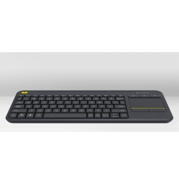 920-007151 Logitech K400 Plus Tv tastiera RF Wireless QWERTZ Ceco Nero