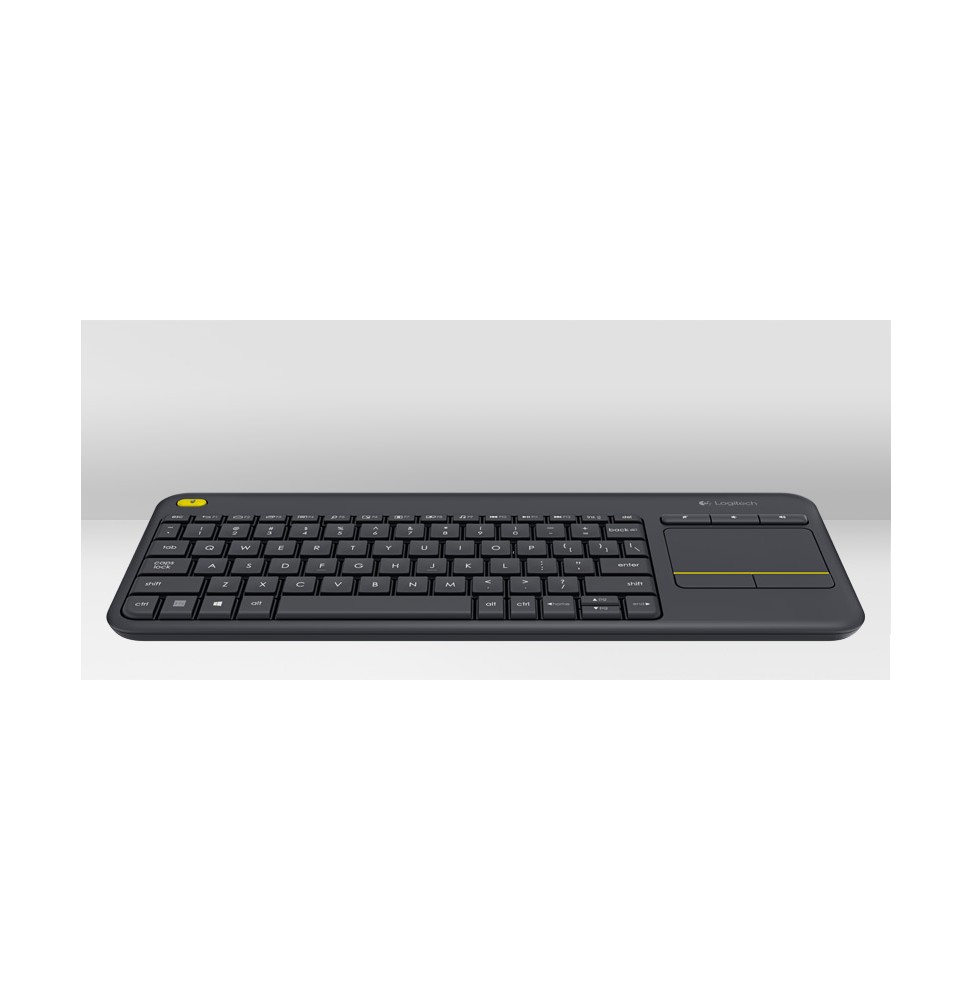 920-007151 Logitech K400 Plus Tv tastiera RF Wireless QWERTZ Ceco Nero