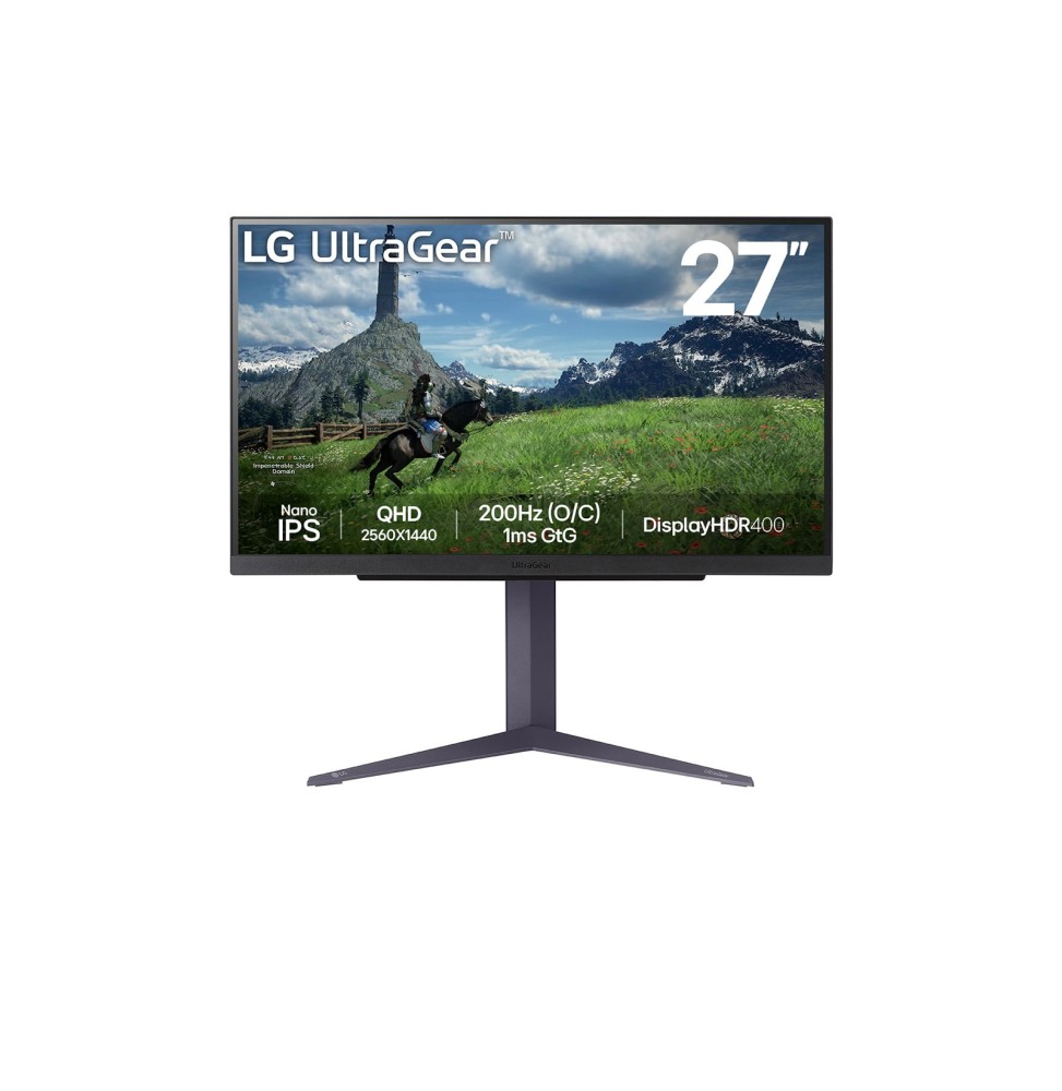LG 27GS85Q-B Monitor PC 68,6 cm (27") 2560 x 1440 Pixel Quad HD LCD Nero