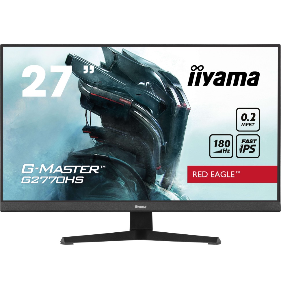 iiyama G-MASTER G2770HS-B1 Monitor PC 68,6 cm (27") 1920 x 1080 Pixel Full HD LCD Nero