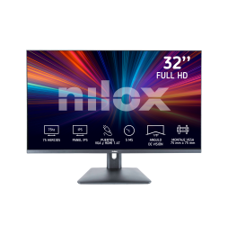 Nilox MONITOR 32" NXM32FHD11 IPS 5MS HDMI VGA Monitor PC 81,3 cm (32") 1920 x 1080 Pixel Full HD LED