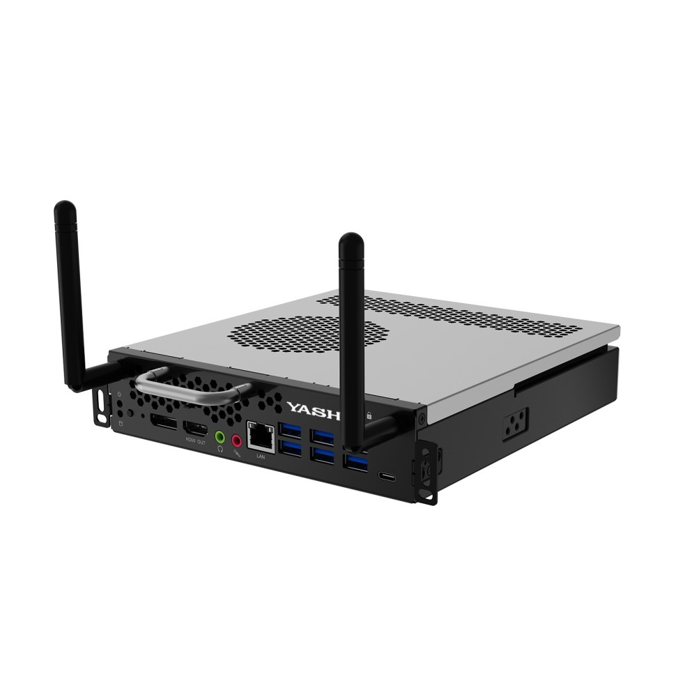 YASHI PCLY62 PC Intel® Core™ i5 i5-12450H 8 GB DDR4-SDRAM 256 GB SSD Windows 11 Pro Mini PC Nero