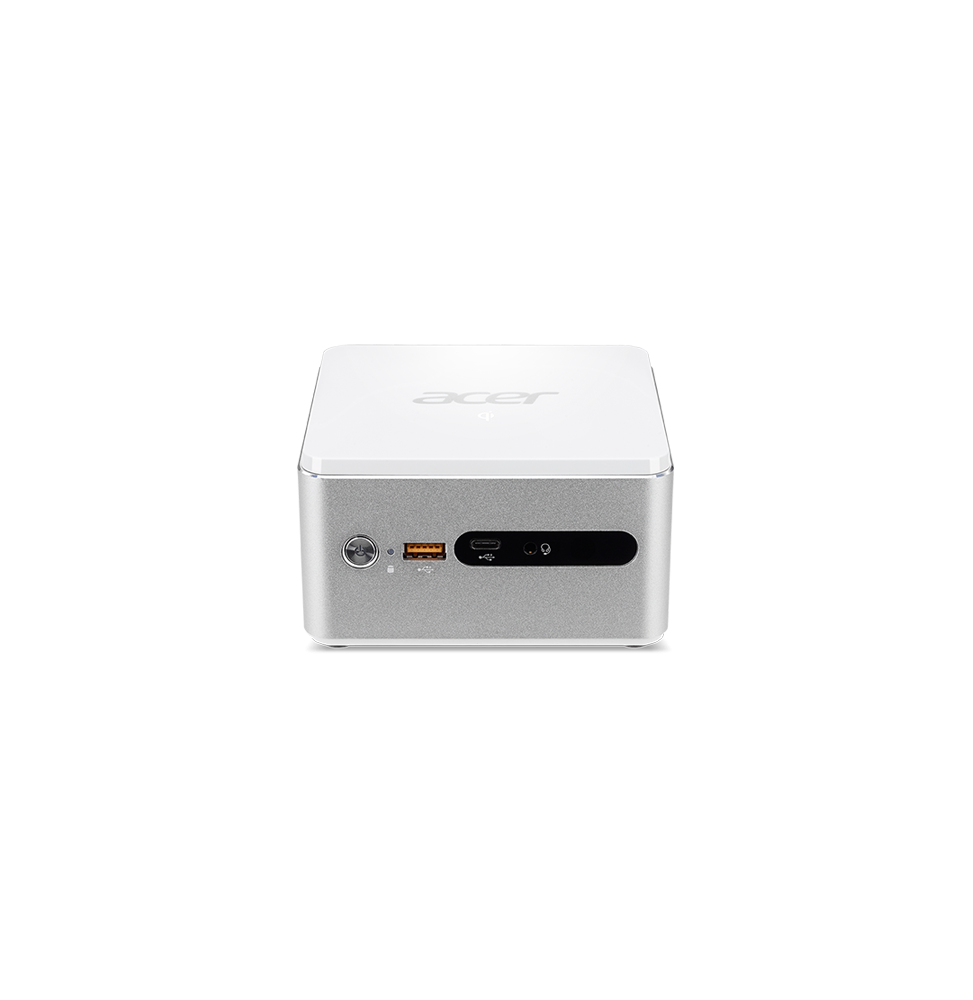 Acer Revo Cube RN76 Intel® Celeron® 3865U 4 GB DDR4-SDRAM 500 GB HDD Mini PC Argento
