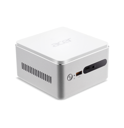 Acer Revo Cube RN76 Intel® Celeron® 3865U 4 GB DDR4-SDRAM 500 GB HDD Mini PC Argento