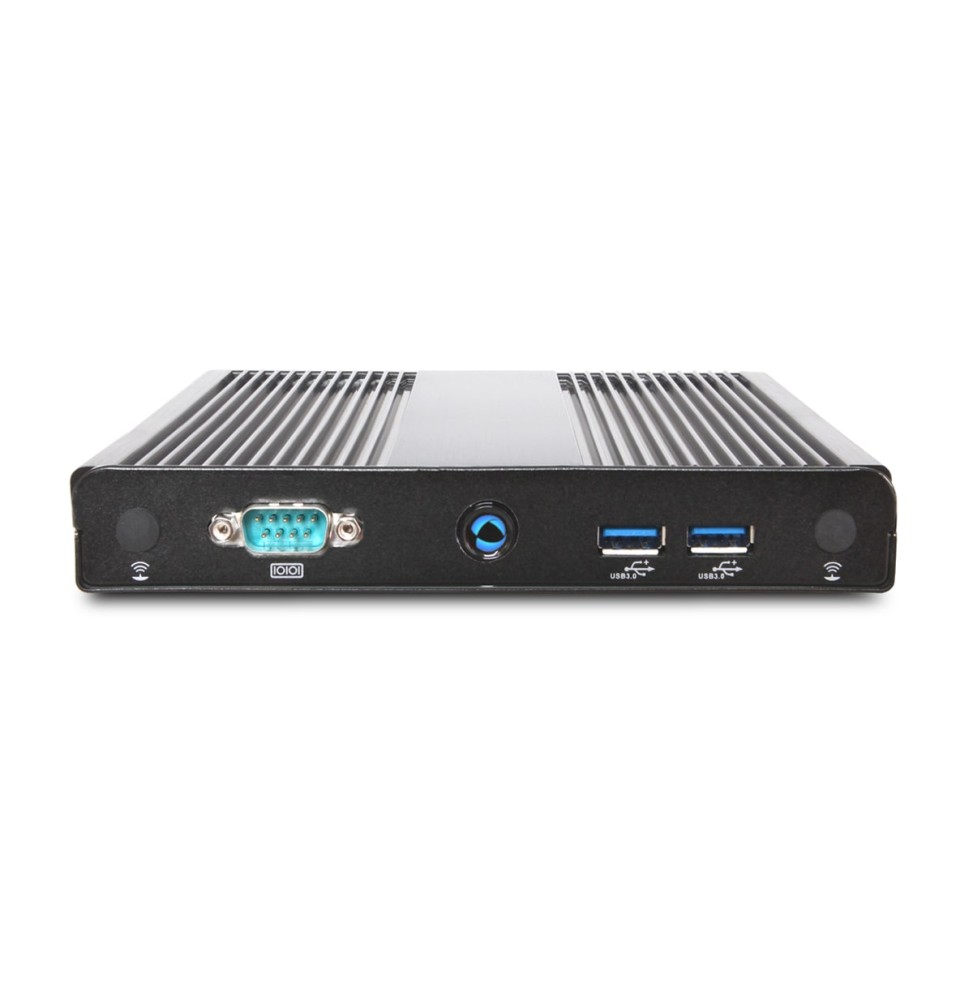 Aopen DE3450S Intel® Celeron® N3350 4 GB DDR3L-SDRAM 64 GB SSD Slim PC Mini PC Nero