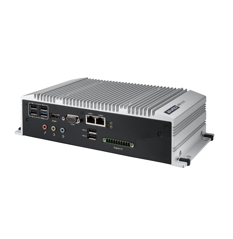 Advantech ARK-2121F Intel® Celeron® J1900 8 GB DDR3L-SDRAM Mini PC Nero
