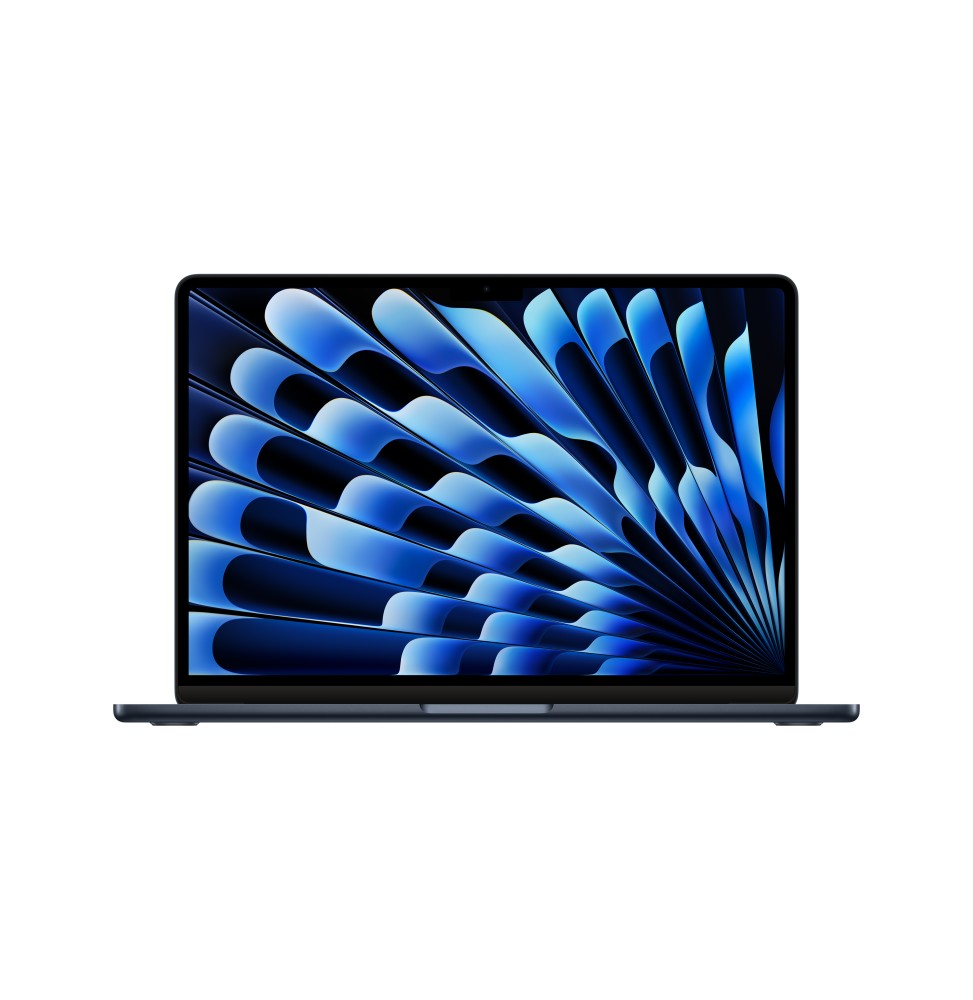 MC8Q4T/A Apple MacBook Air 13": Chip M3 con CPU 8-core e GPU 10-core, 512GB SSD - Mezzanotte