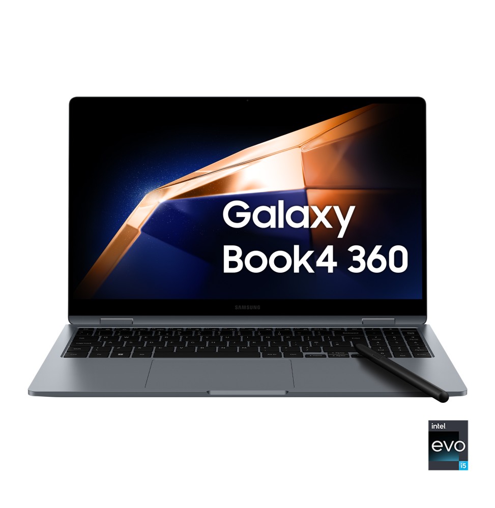 NP750QGK-KG2IT Samsung Galaxy Book4 360 Laptop, Intel® Core™ 5 120U, 16GB RAM, 512GB SSD, 15.6" Supe