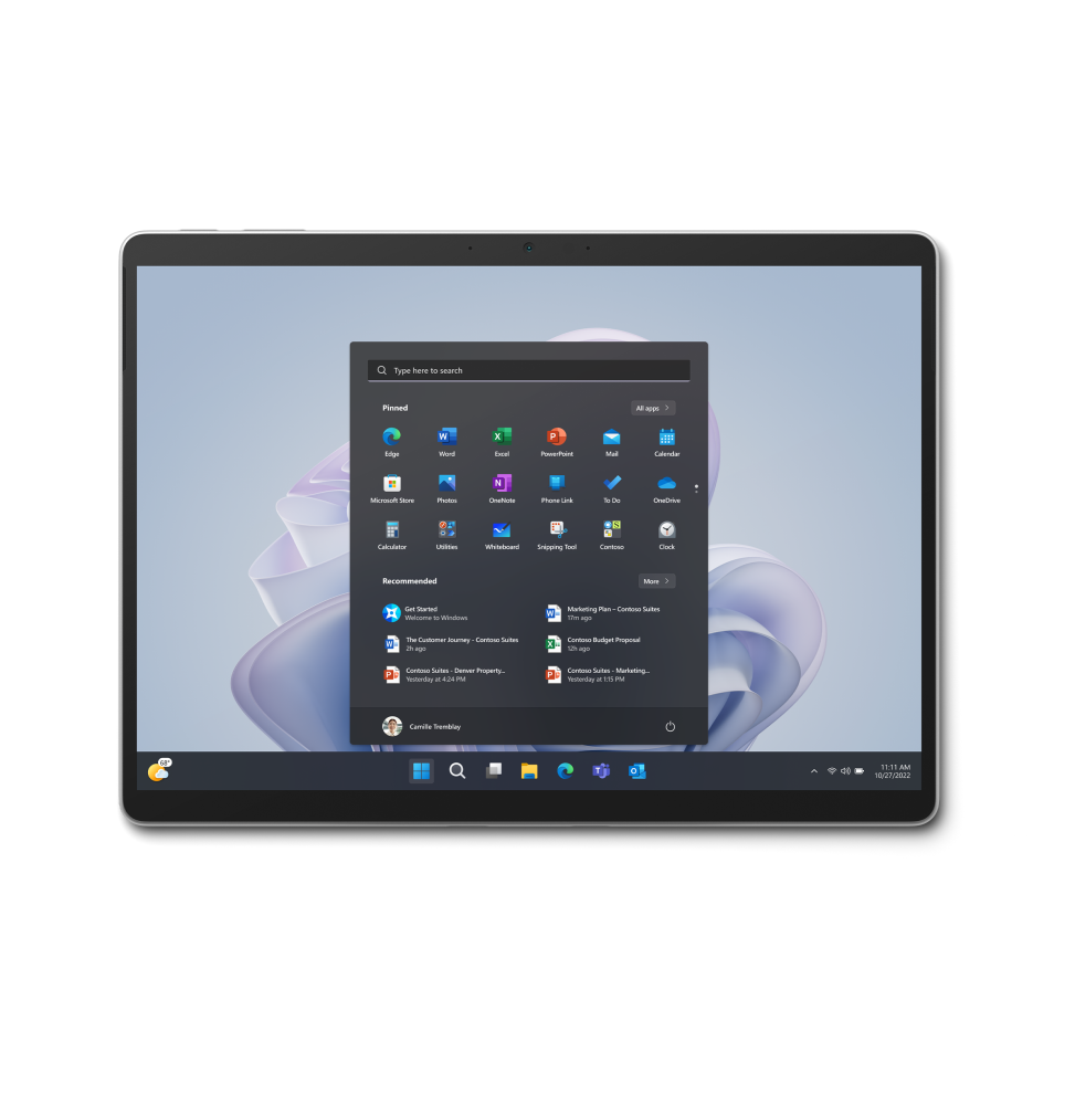 RUB00004 Microsoft Surface Pro 9 5G LTE 256 GB 33 cm (13") 8 GB Wi-Fi 6E (802.11ax) Windows 11 Pro P