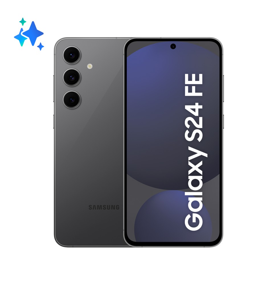 SM-S721BZKDEUE Samsung Galaxy S24 FE, Smartphone AI, 8GB RAM, 128GB, Graphite