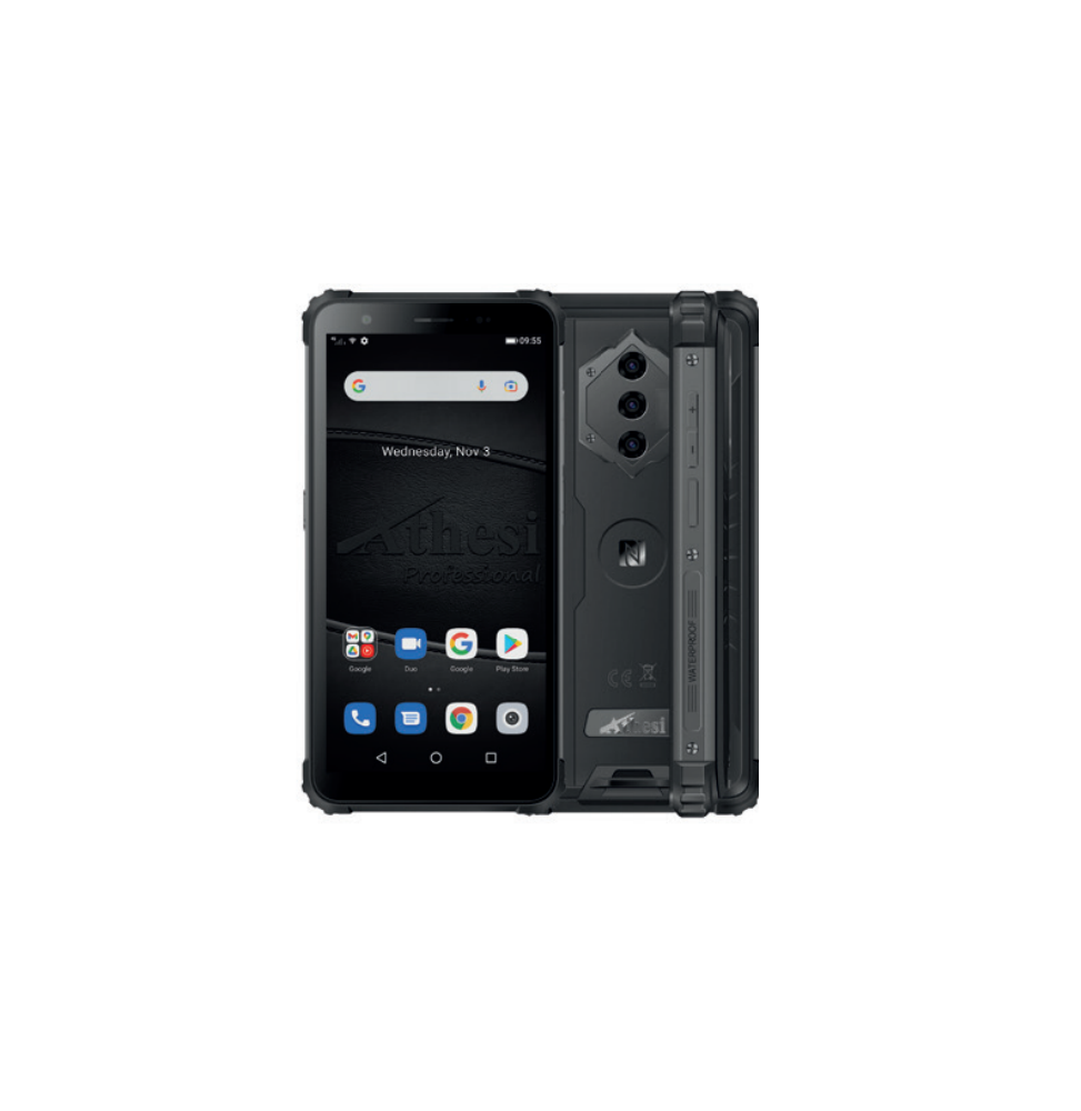 Athesi AP5706 smartphone 14,5 cm (5.7") Doppia SIM Android 11 4G USB tipo-C 4 GB 64 GB 8580 mAh Nero