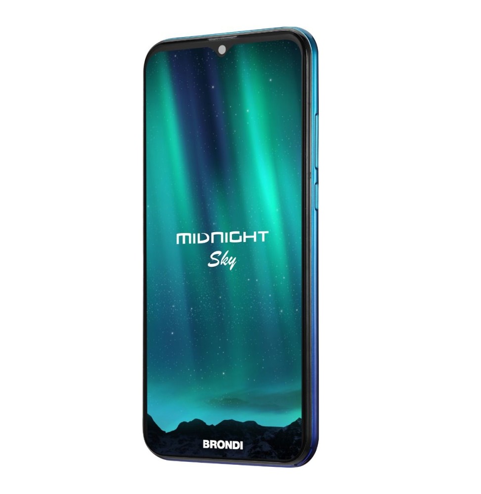 10278050 Brondi Midnight Sky 15,2 cm (6") Doppia SIM Android 11 Go Edition 4G USB tipo-C 2 GB 16 GB