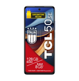 T611B-2ALCA112 TCL 50 SE 17,2 cm (6.78") Doppia SIM Android 14 4G USB tipo-C 4 GB 128 GB 5010 mAh Bl