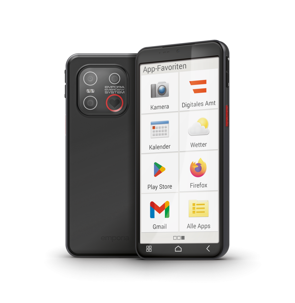 E6LT_001 Emporia emporiaSMART.6lite 13,8 cm (5.45") Android 13 4G USB tipo-C 6 GB 128 GB 3600 mAh Ne