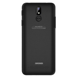 10281020 Brondi Amico Smartphone S+B Nero 14,5 cm (5.7") Doppia SIM Android 12 Go edition 4G USB tip