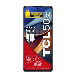 TCT611B-2BLCA112 TCL 50 SE 17,2 cm (6.78") Doppia SIM Android 14 4G USB tipo-C 4 GB 128 GB 5010 mAh