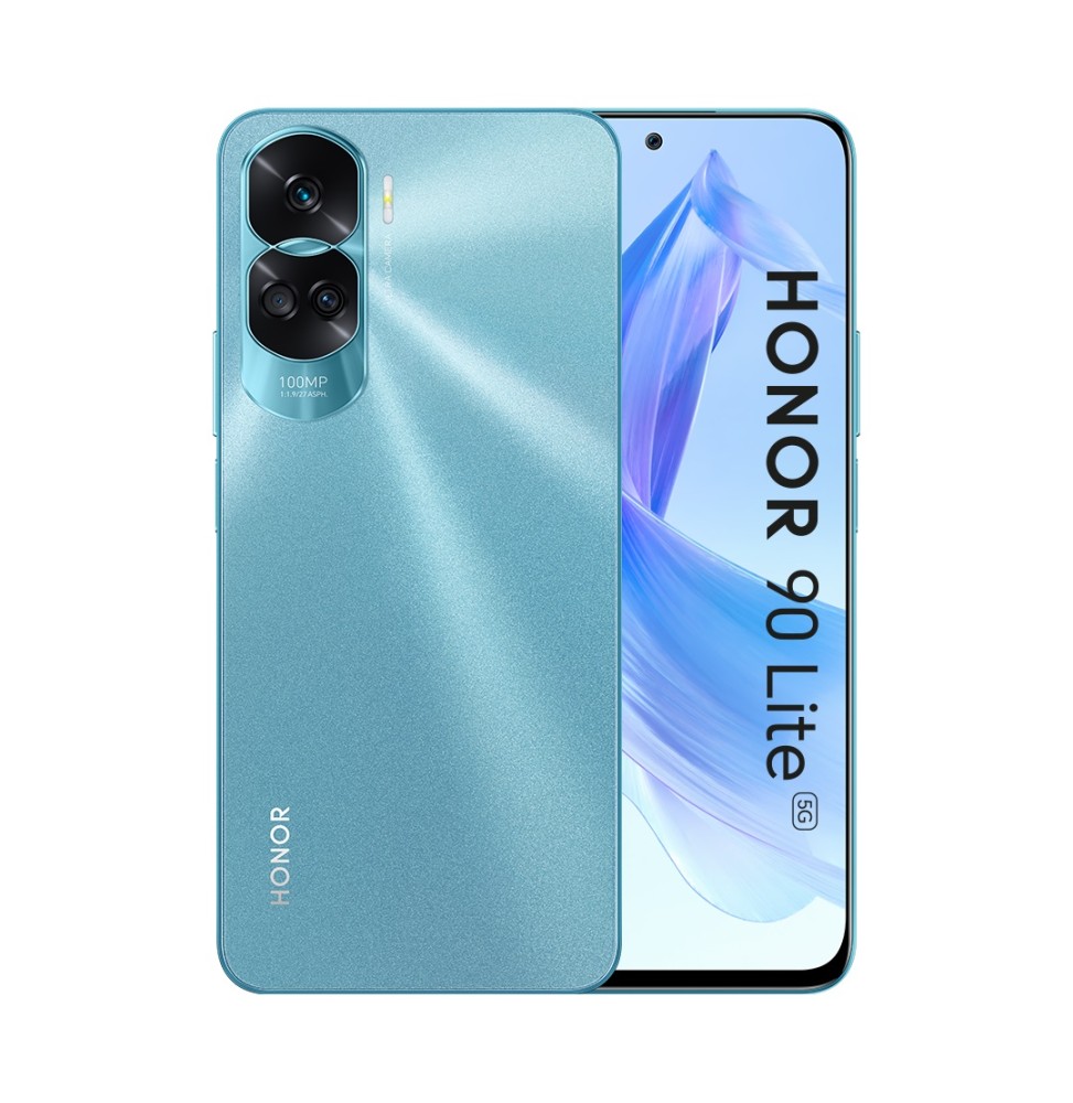 5109ASWE Honor 90 Lite 17 cm (6.7") Doppia SIM Android 13 5G USB tipo-C 8 GB 256 GB 4500 mAh Ciano