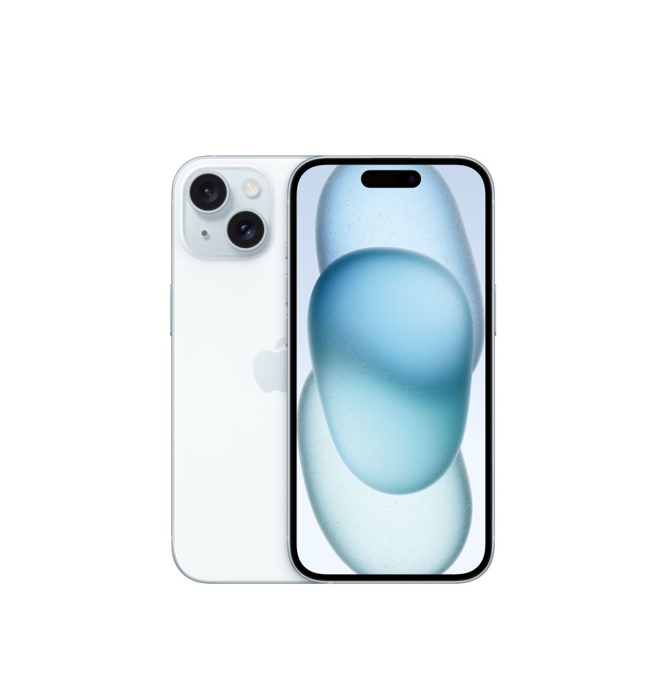 MTP93ZD/A Apple iPhone 15 15,5 cm (6.1") Doppia SIM iOS 17 5G USB tipo-C 256 GB Blu