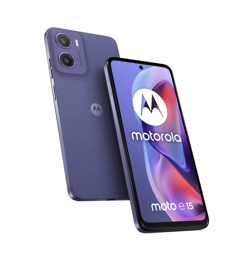 PB6S0002SE Motorola moto e15 16,9 cm (6.67") Doppia SIM Android 14 Go edition 4G USB tipo-C 2 GB 64