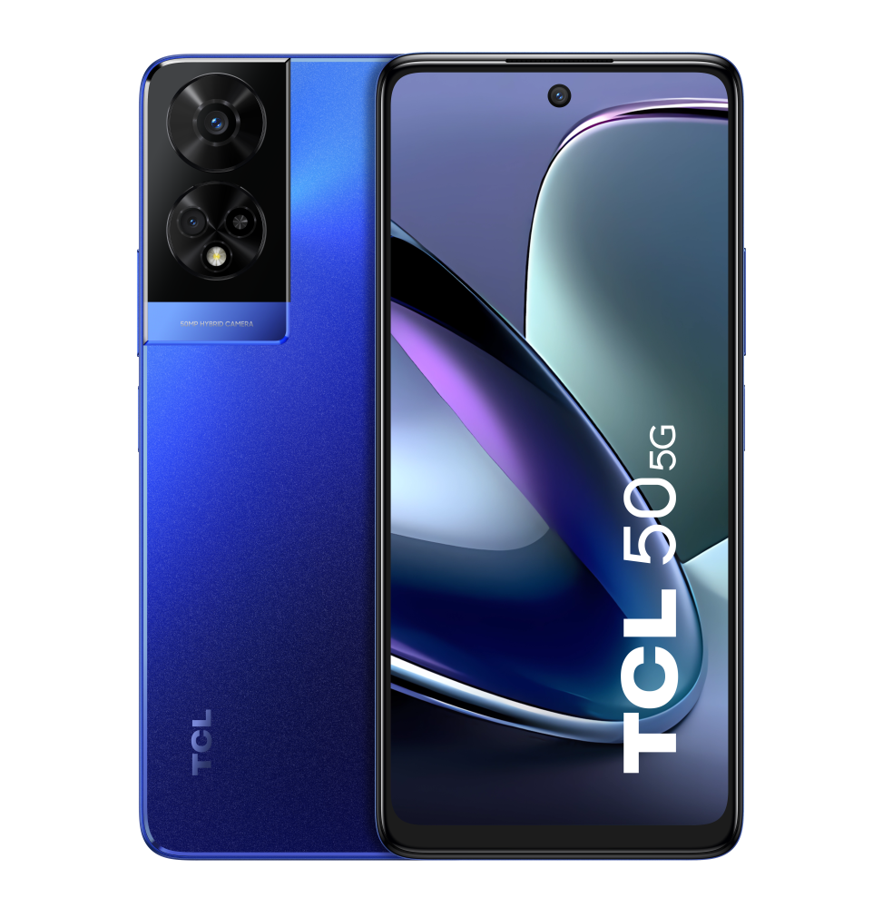 T613K-2BLCA112 TCL 50 5G 16,8 cm (6.6") SIM singola Android 14 USB tipo-C 4 GB 128 GB 5010 mAh Blu