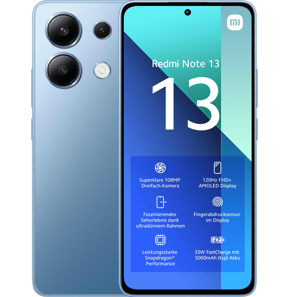 6941812759271 Xiaomi Redmi Note 13 16,9 cm (6.67") Dual SIM ibrida Android 13 4G USB tipo-C 6 GB 128
