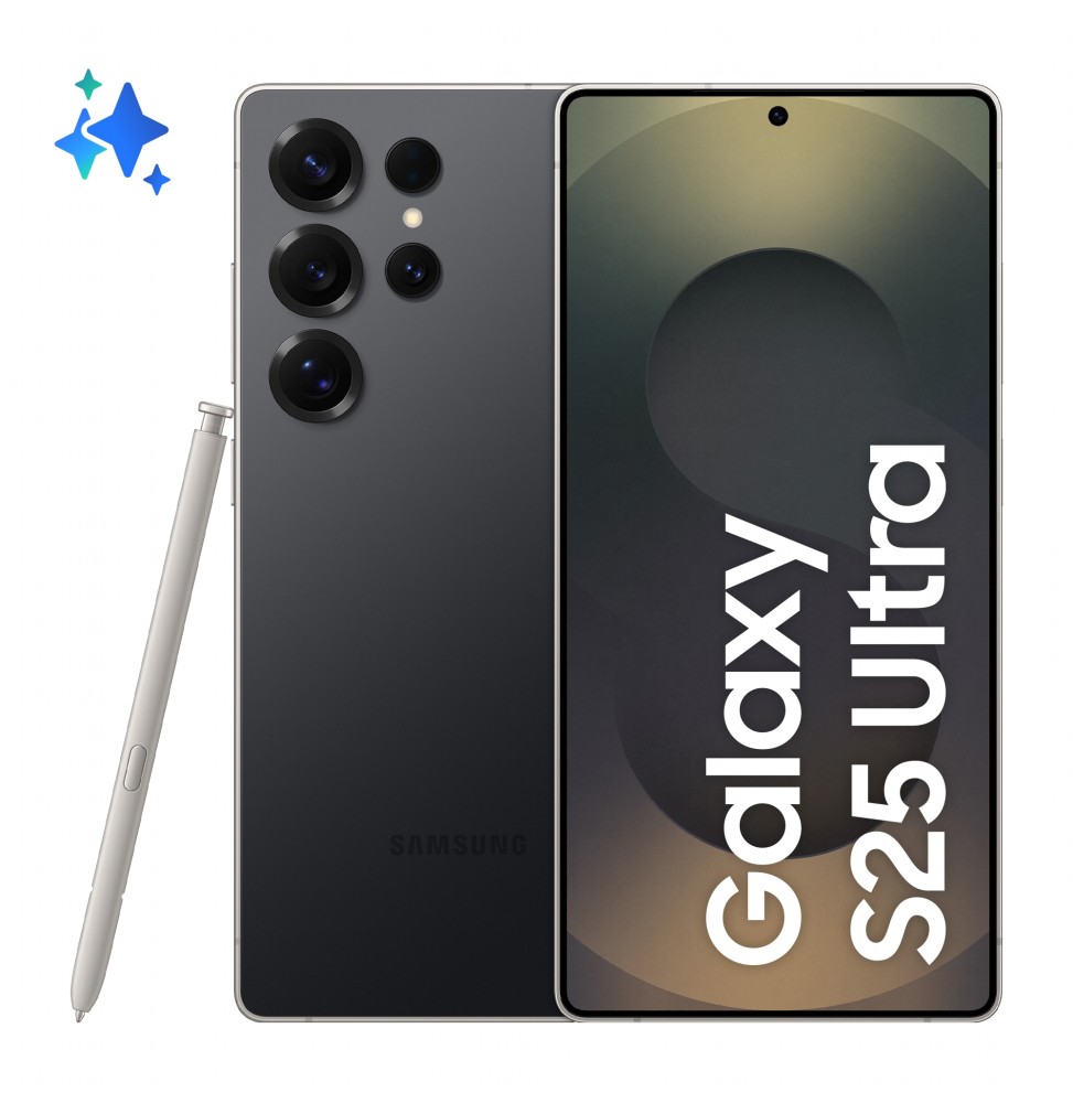 SM-S938BZKDEUE Samsung Galaxy S25 Ultra Smartphone AI, Display 6.9'' QHD+ Dynamic AMOLED 2X, Fotocam