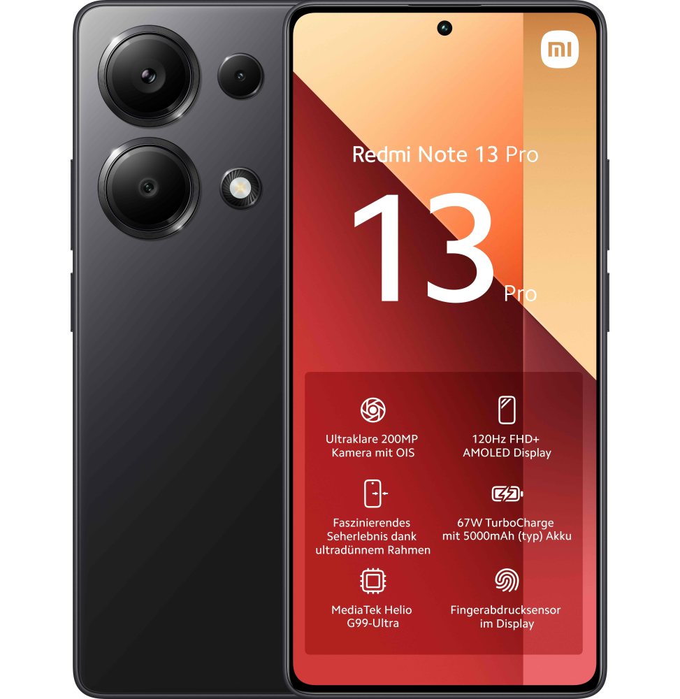MZB0FWWEU Xiaomi Redmi Note 13 Pro 16,9 cm (6.67") Dual SIM ibrida Android 13 4G USB tipo-C 8 GB 256