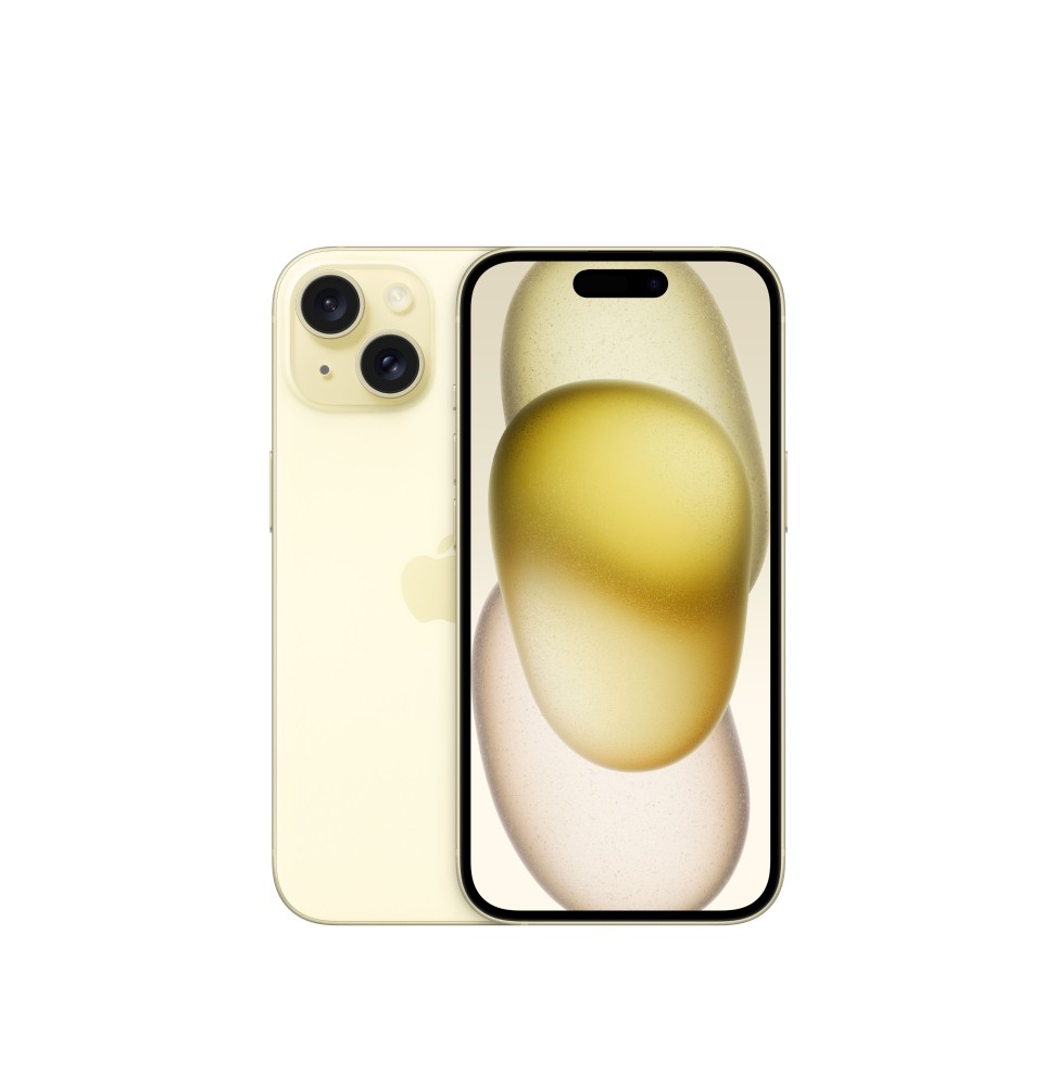 MTPF3PX/A Apple iPhone 15 15,5 cm (6.1") Doppia SIM iOS 17 5G USB tipo-C 512 GB Giallo