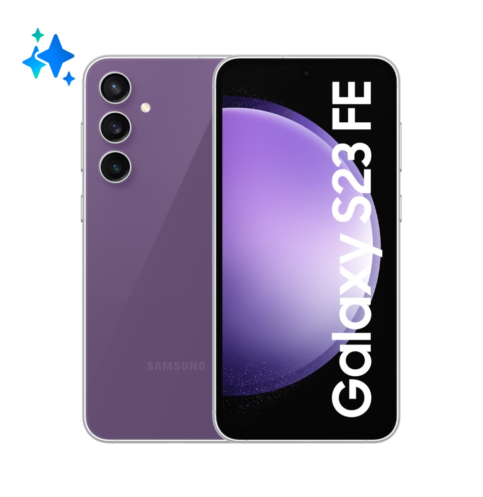 SM-S711BZPDEUE Samsung Galaxy S23 FE Smartphone AI Display Dynamic AMOLED 2X 6.4'', Android 14, Foto