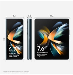 SM-F936BZACEUE Samsung Galaxy Z Fold4 512GB Gray Green RAM 12GB Display 6,2"/7,6" Dynamic AMOLED 2X